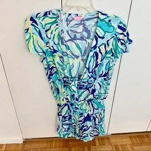 Lilly Pulitzer Stay Cool Sample Romper